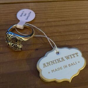 Annika Witt Sterling Silver Ring. Size-8.